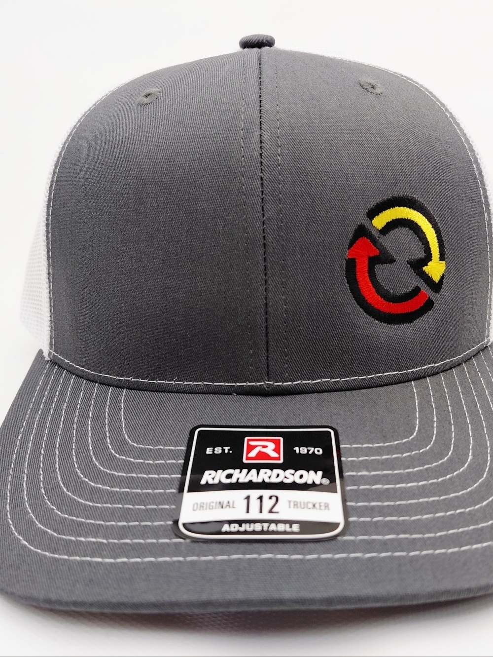 Detroit Diesel Allison Richardson 112 Trucker Mesh Snapback Cap Hat - Picture 2 of 4